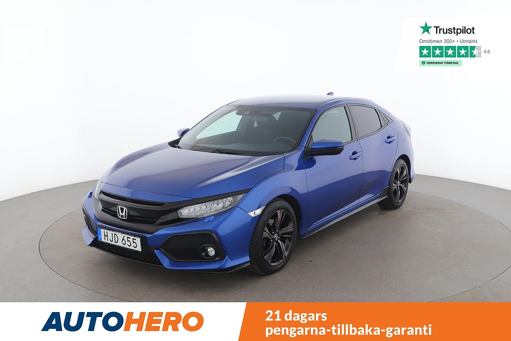 Honda Civic 5-dörrar 1.5 i-VTEC Turbo / Backkamera, 182HK