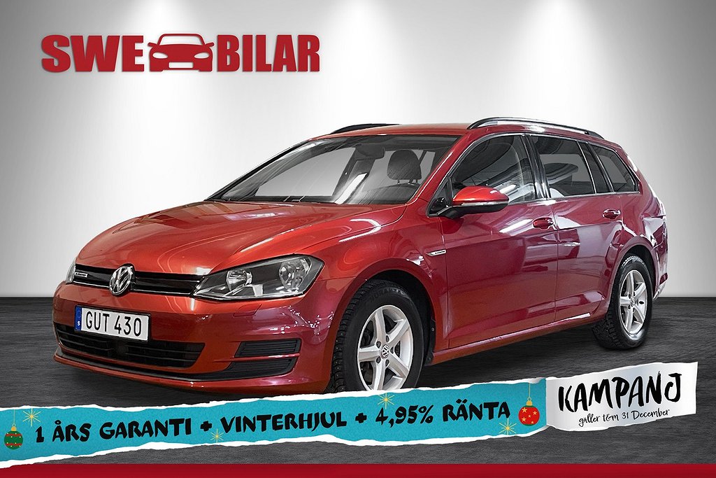 Volkswagen Golf 1.4 TGI BlueMotion B-Kamera P-Värmare Drag 