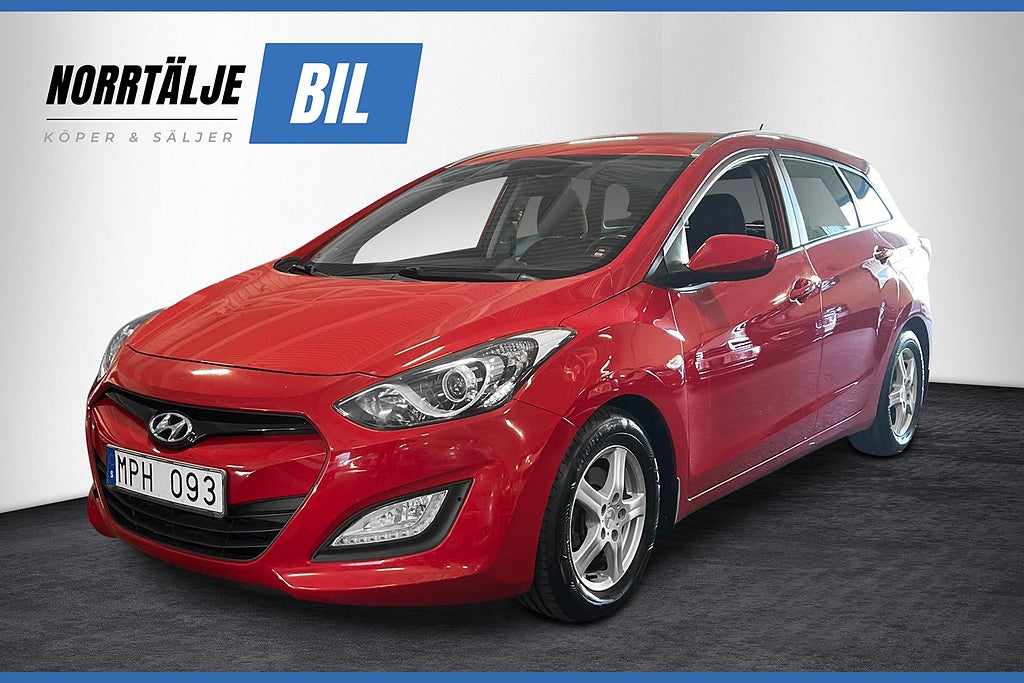 Hyundai i30 Kombi 1.6 110 HK MOTORVÄRMARE & KUPÉUTTAG