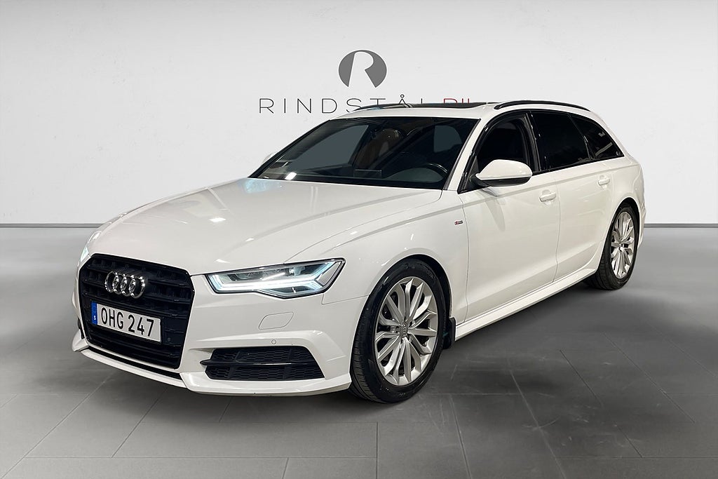 Audi A6 Avant 2.0 TDI 190 HK AUT Q S-LINE MATRIX DRAG PANO 19"