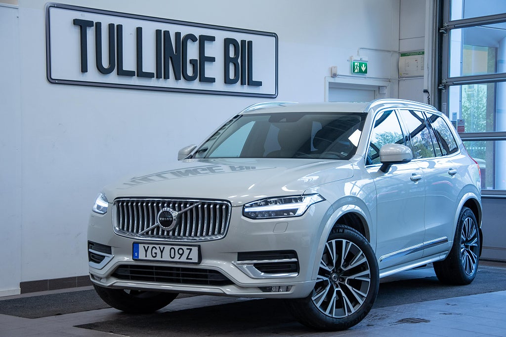 Volvo XC90 B5 AWD Inscription 7-Sits Orrefors Läder Drag VoC 20" 