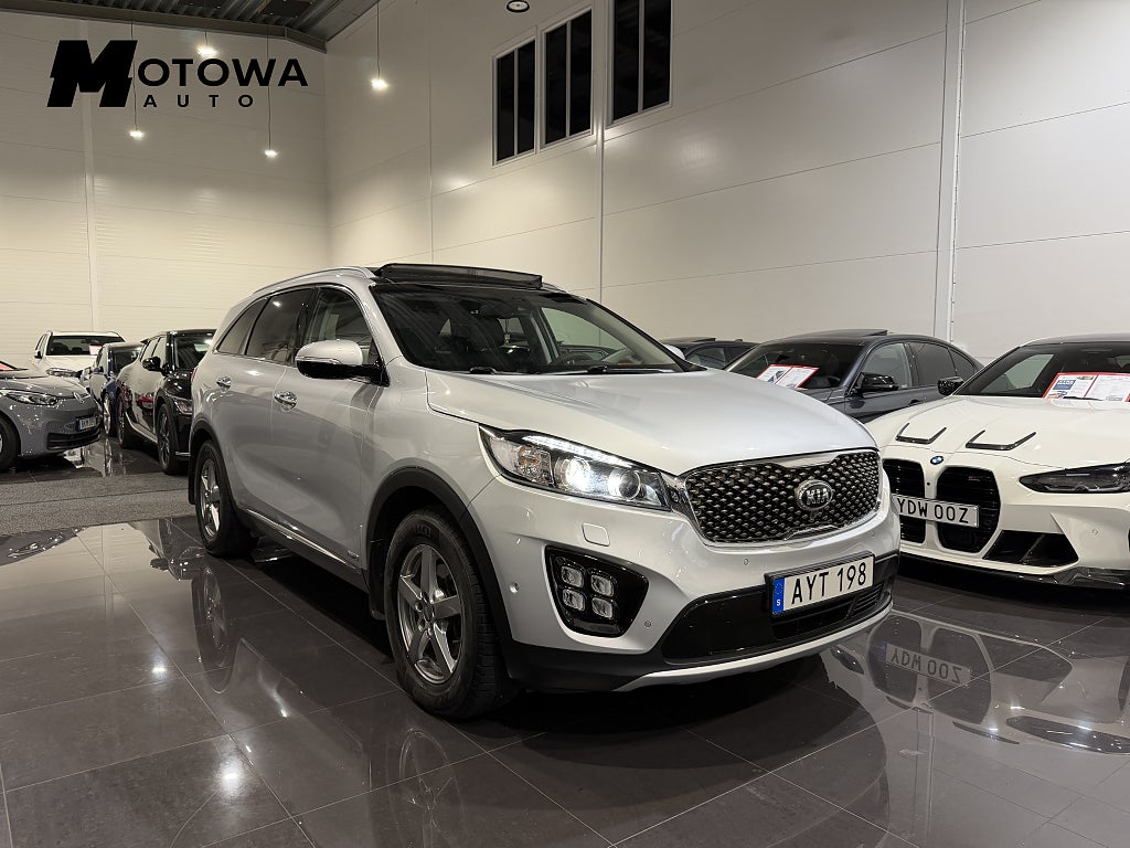 Kia Sorento 2.2 CRDi AWD Panorama Drag 7-sits Euro 6
