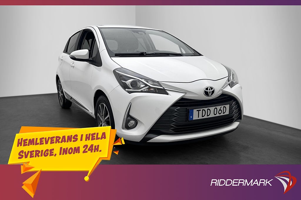 Toyota Yaris 1.5 VVT-iE 111hk Kamera Bluetooth Lane assist
