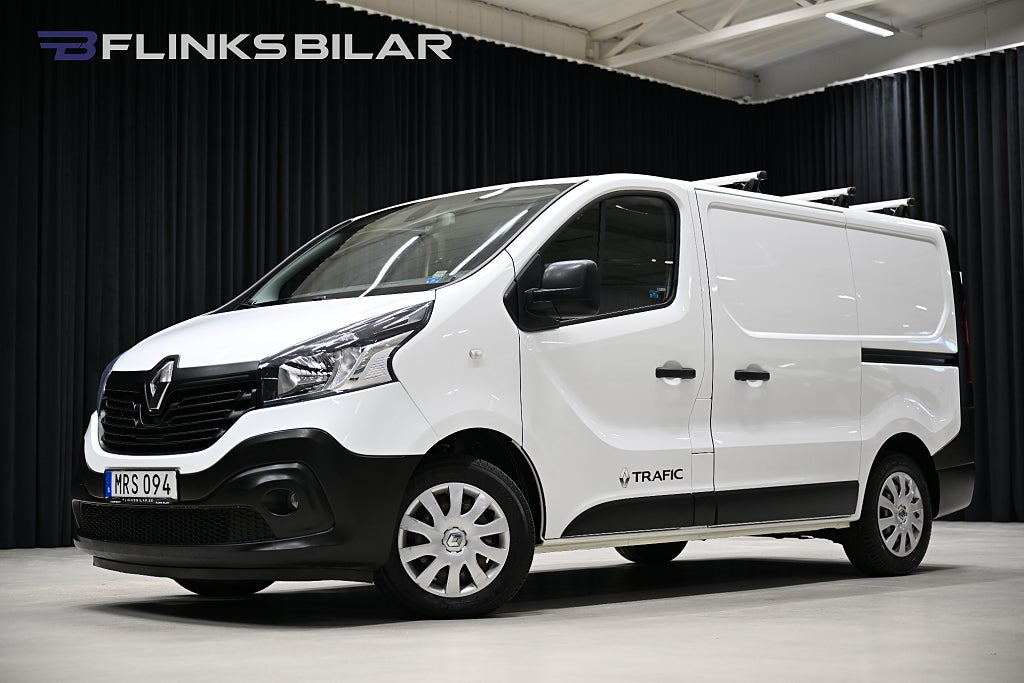 Renault Trafic dCi 125HK Servicebil|Inredd|Dubbeldörr|Lågmil|EnÄgare