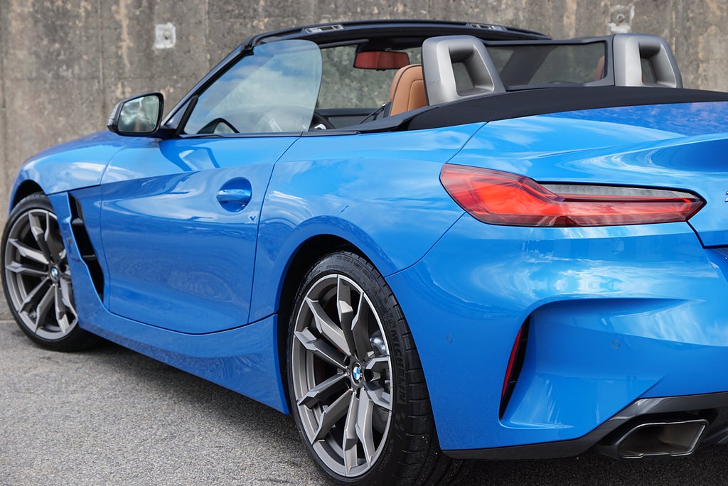BMW Z4 M40i 340hk M Sport|Misano Blue|Låga Mil|H&K|HuD|