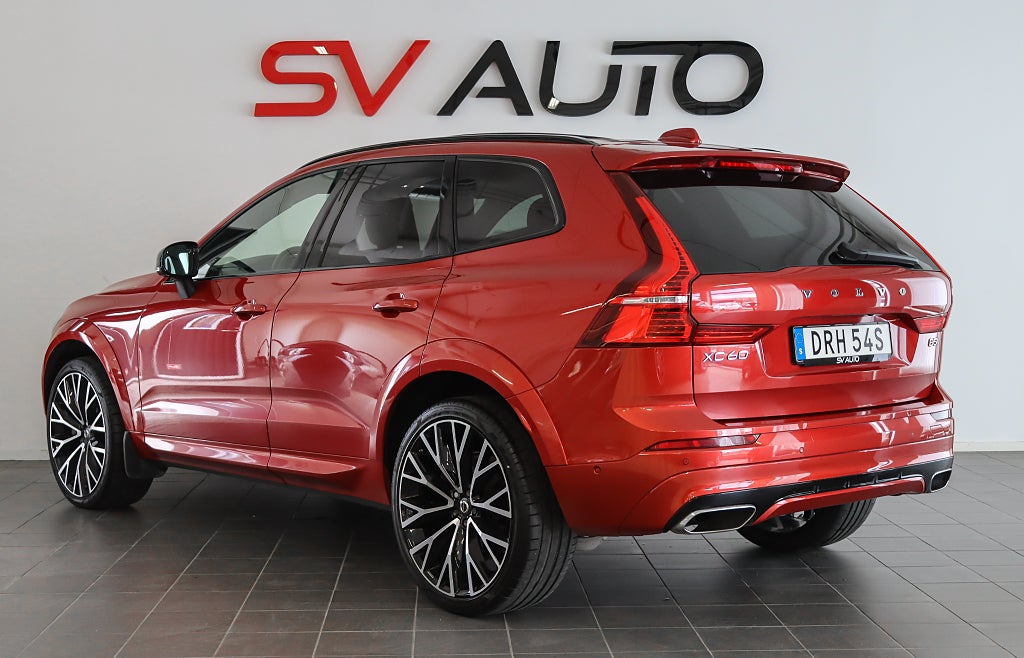 Volvo XC60 B5 AWD R-Design Pano B&W B-kamera HuD Drag