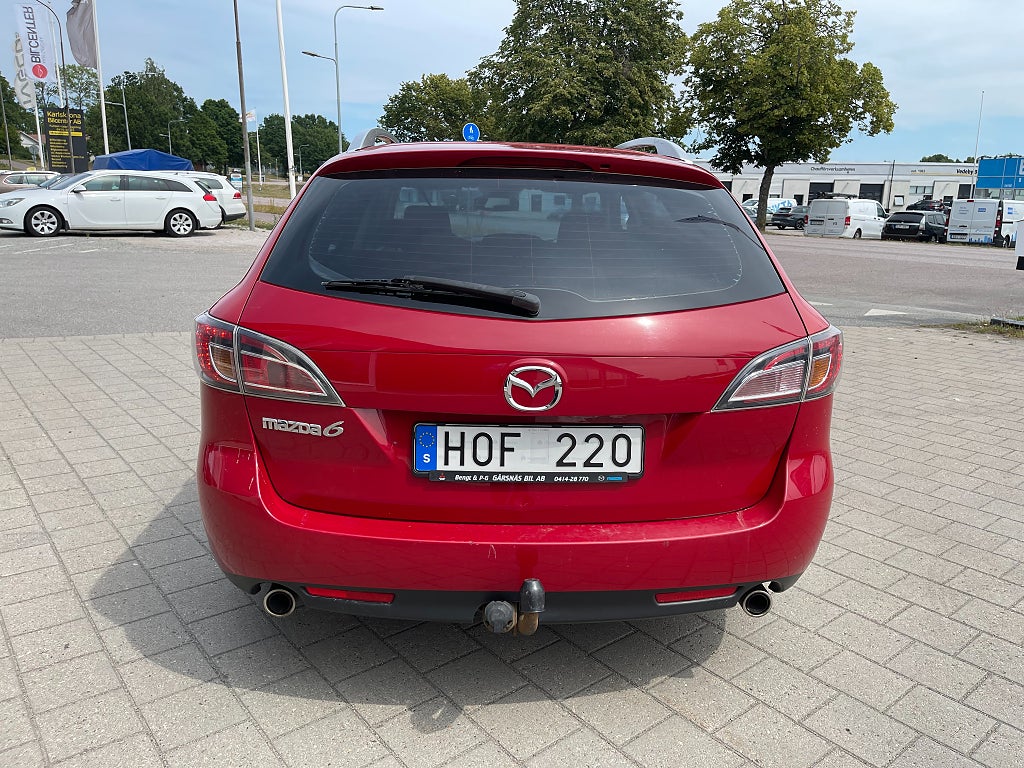 Mazda 6 Wagon 2.0 MZR Advance 147 hk, bensin, dragkrok