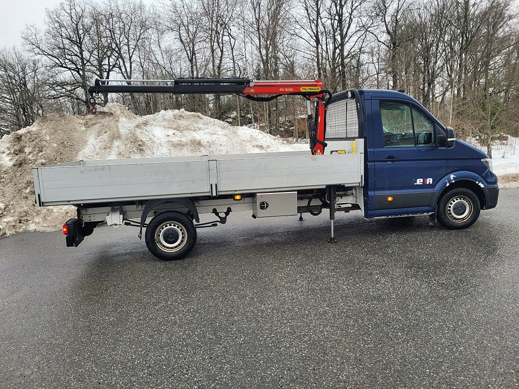 MAN TGE Chassis 2.0 TDI Euro 6 | Aut | KRAN & LÅNGFLAK | NYBES