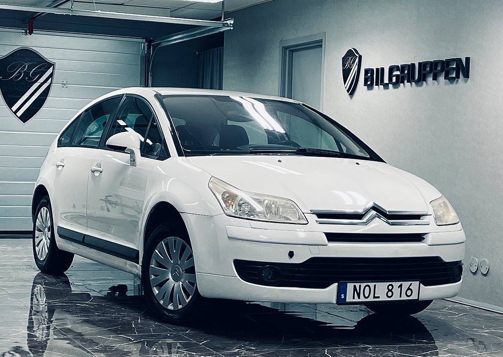 Citroën C4 1.6 Bioflex Euro 4|Drag|Motorvärmare|Besiktigad|