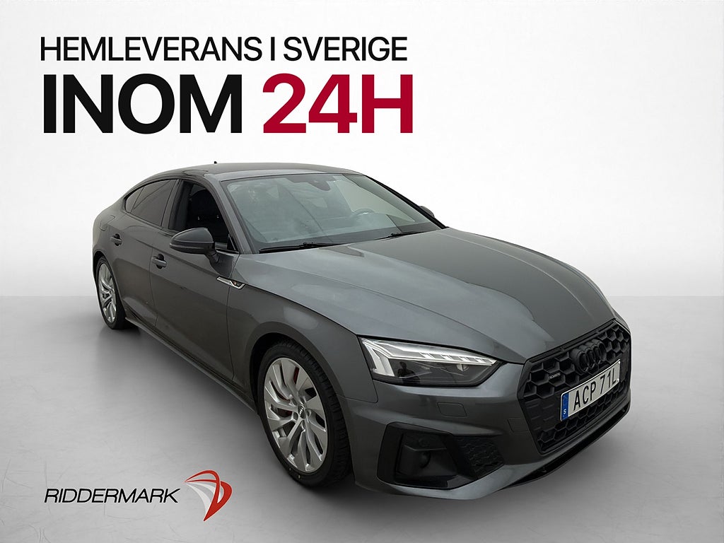 Audi A5 45 TFSI Q S line Cockpit Värmare Drag