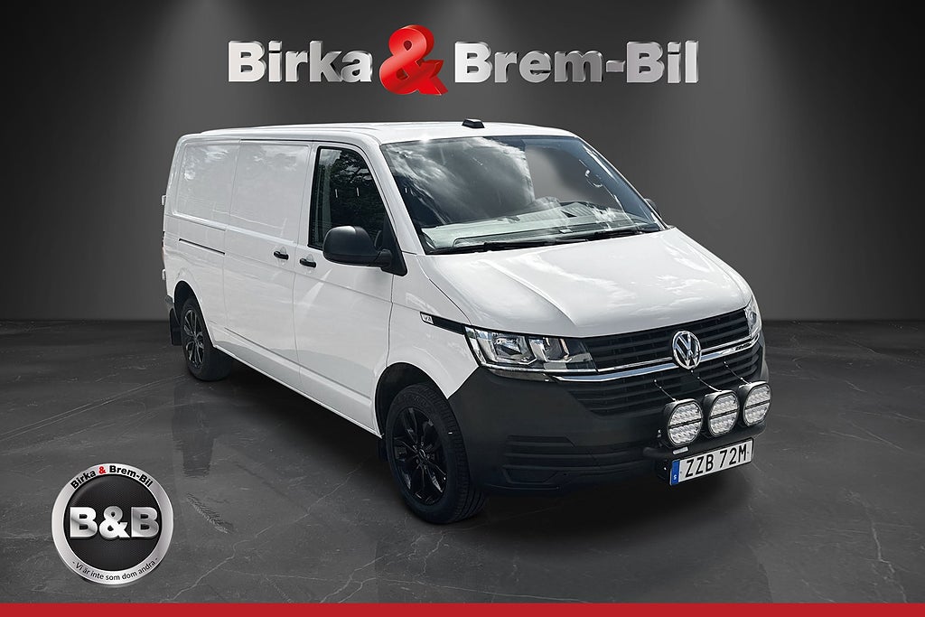 Volkswagen Transporter 2.0 TDI DSG drag+ värmare 150hk Långa modellen