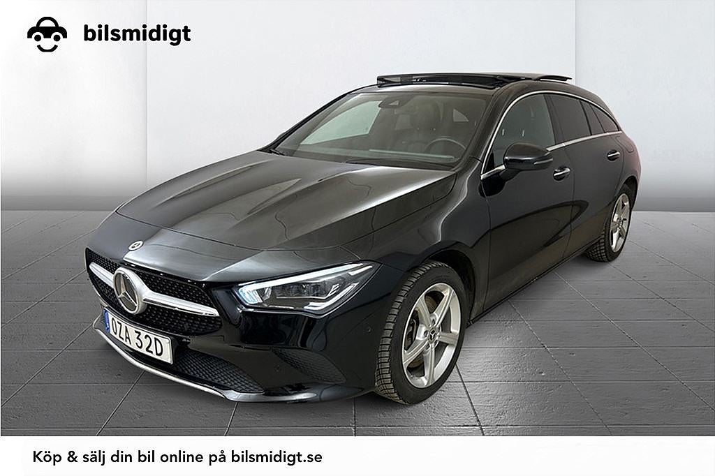 Mercedes-Benz CLA 250 e SB SE Edt Premium+ Drag Pano Läder Navi Kamera MOMS 218hk