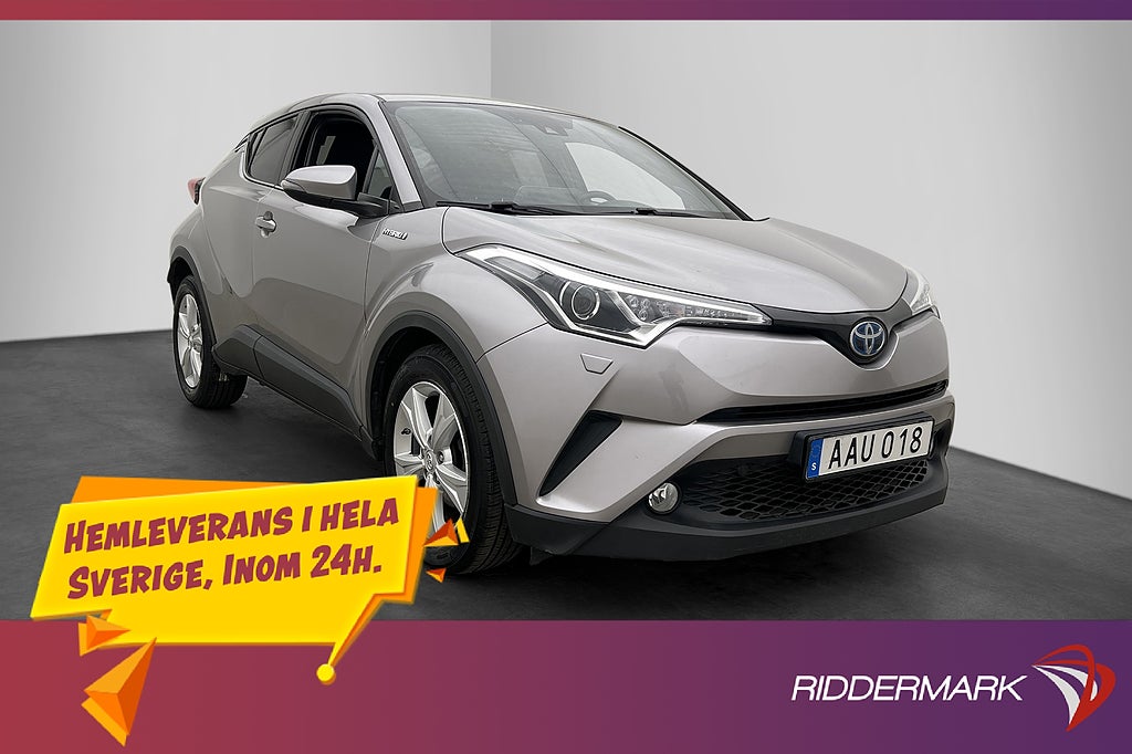 Toyota C-HR Hybrid 122hk X-Edition JBL Kamera Skinn Rattvärm