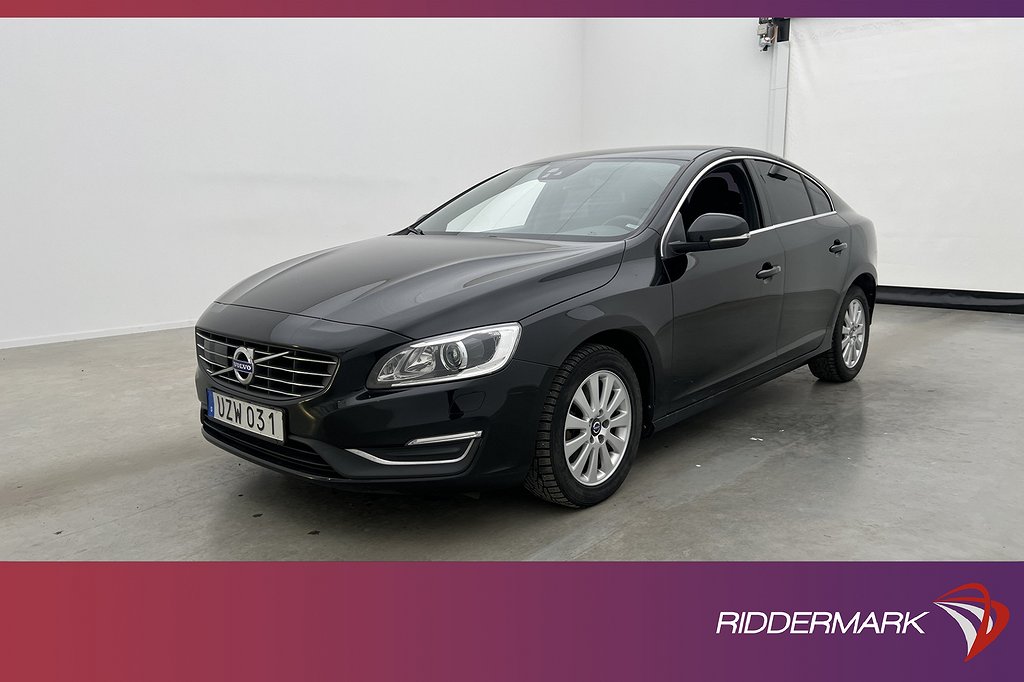 Volvo S60 D3 Momentum VOC Värmare Sensorer BLIS Halvskinn