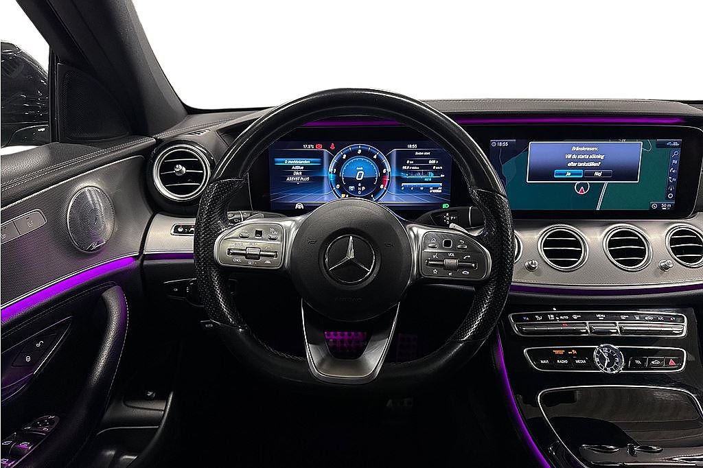 Mercedes-Benz E 300 D AMG Night, Pano, FR. 2,95%, Värmare