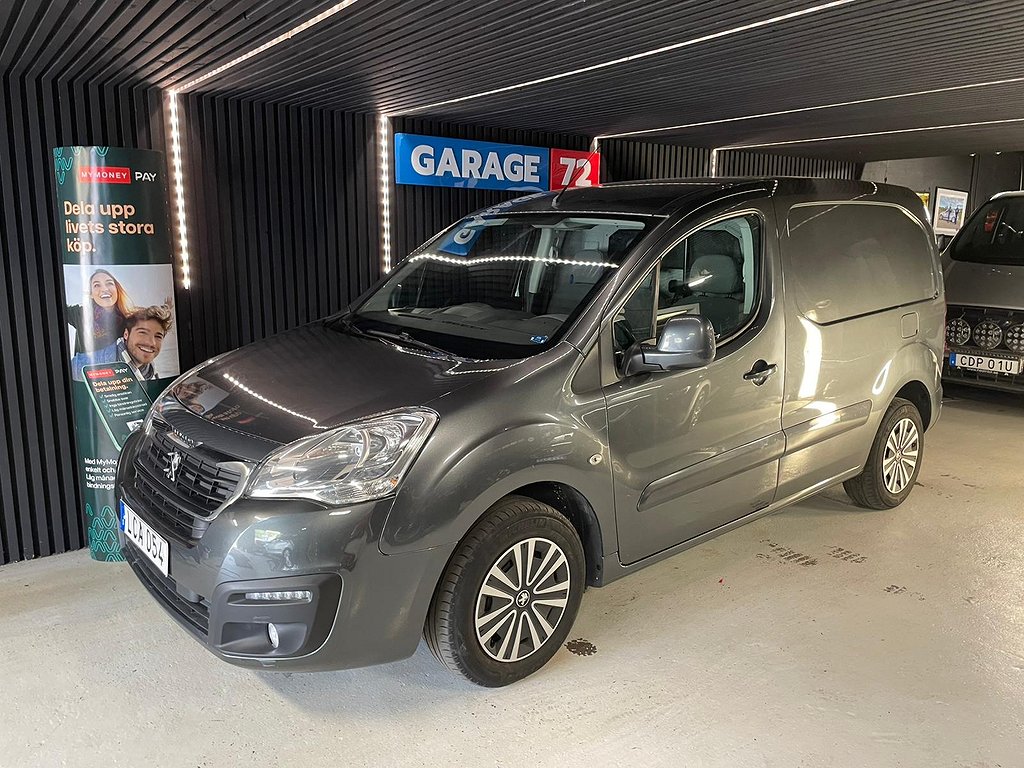 Peugeot Partner Skåpbil 1.6 BlueHDi EGS Euro 6