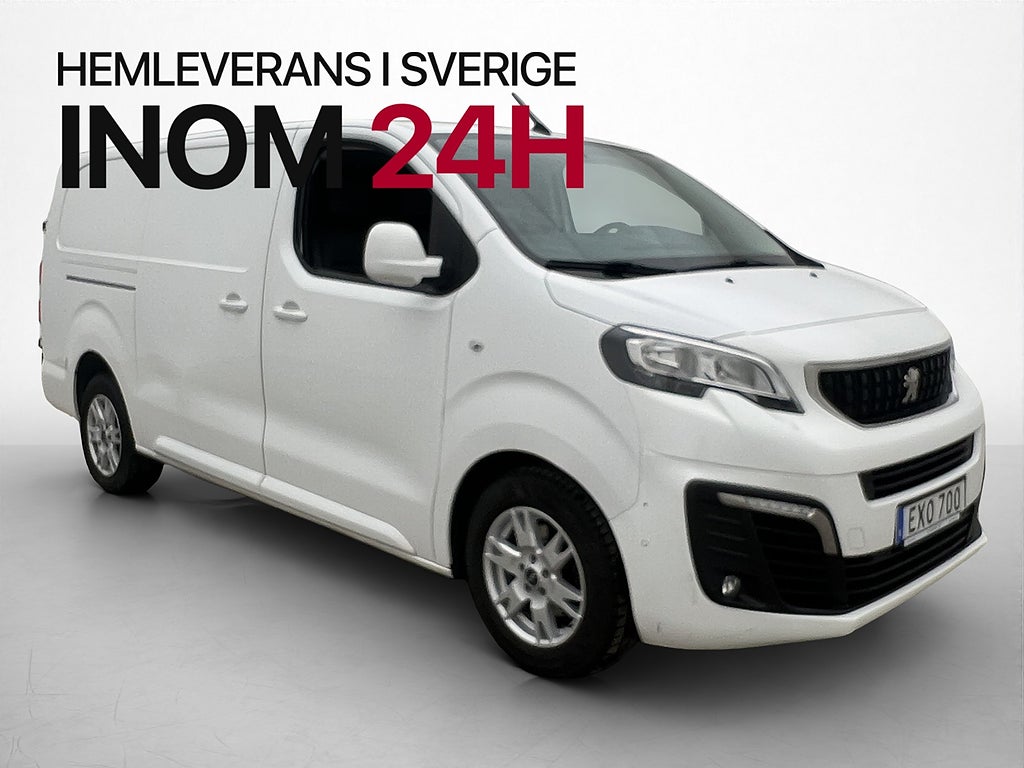 Peugeot Expert L3 177hk Ny-Kamrem Värmare Drag CARPLAY Moms