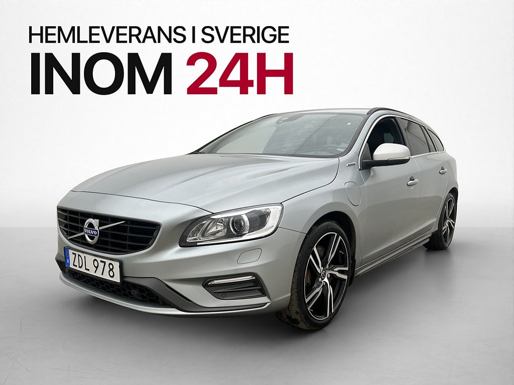 Volvo V60 D5 Hybrid AWD R-Design Värm H/K Taklucka Drag