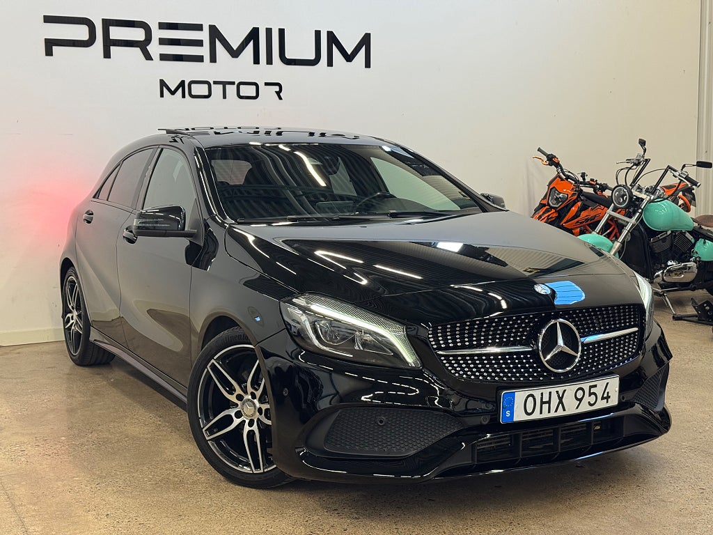 Mercedes-Benz A 180 7G-DCT AMG Line Pano B-Kamera Navi 122hk