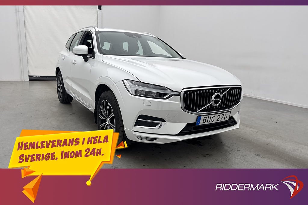 Volvo XC60 D4 AWD Inscription VOC Värmare Skinn HUD GPS Drag
