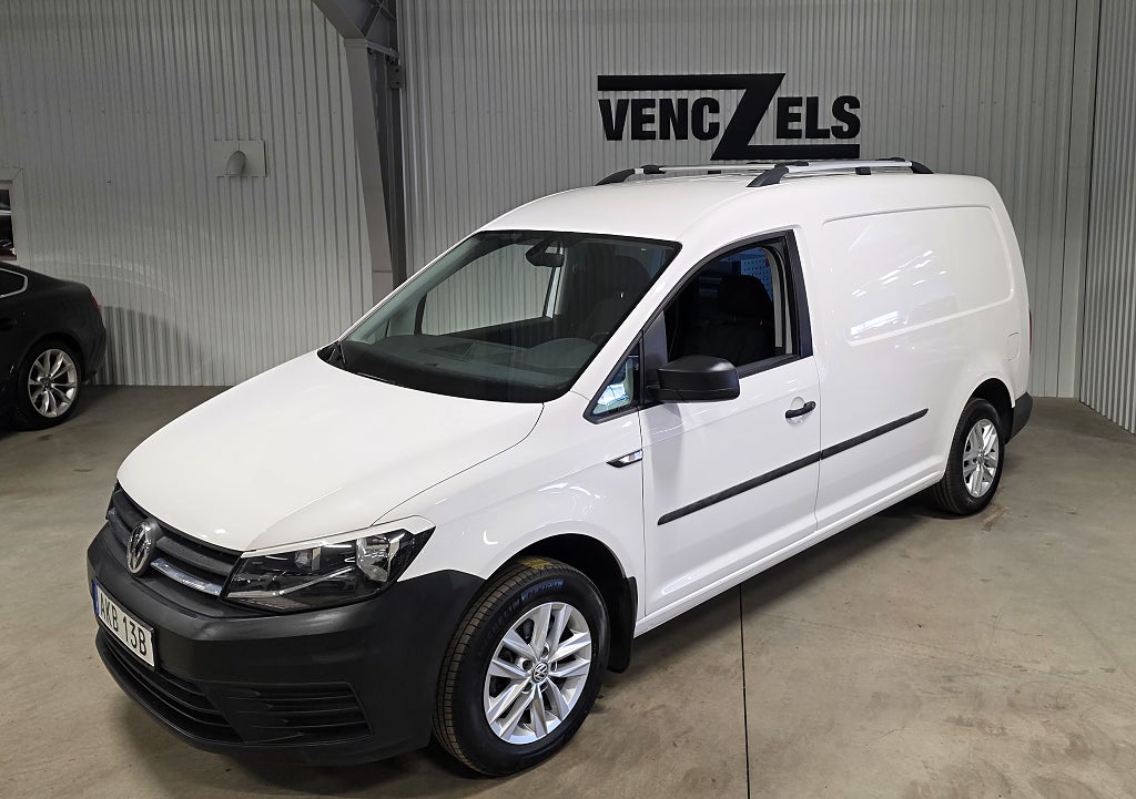 Volkswagen Caddy Maxi Van 2.0 TDI Aut BMT Dragkrok Värmare Backkamera