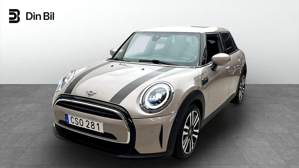 MINI Cooper Steptronic 136 hk/sensorer/backkamera/v-hjul