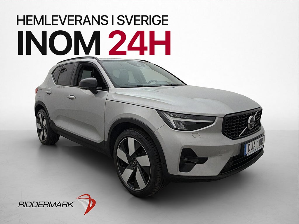 Volvo XC40 Recharge T4 Plus Dark Värmare Kamera Drag MOMS