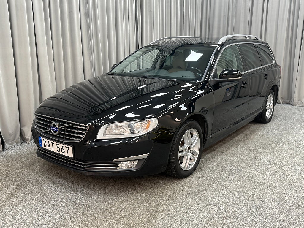 Volvo V70 D4 181HK Summum Aut Drag/Dieselvärmare/Skinn/Kamrem bytt
