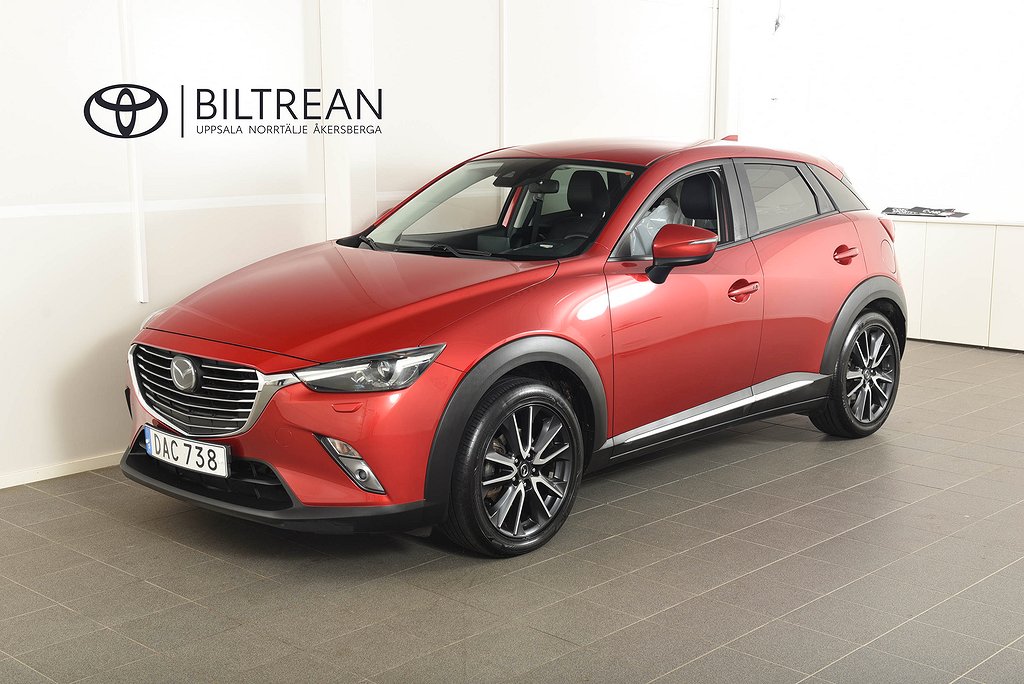 Mazda CX-3 1.5 SKYACTIV-D AWD Optimum Bose Head-Up V-hjul 