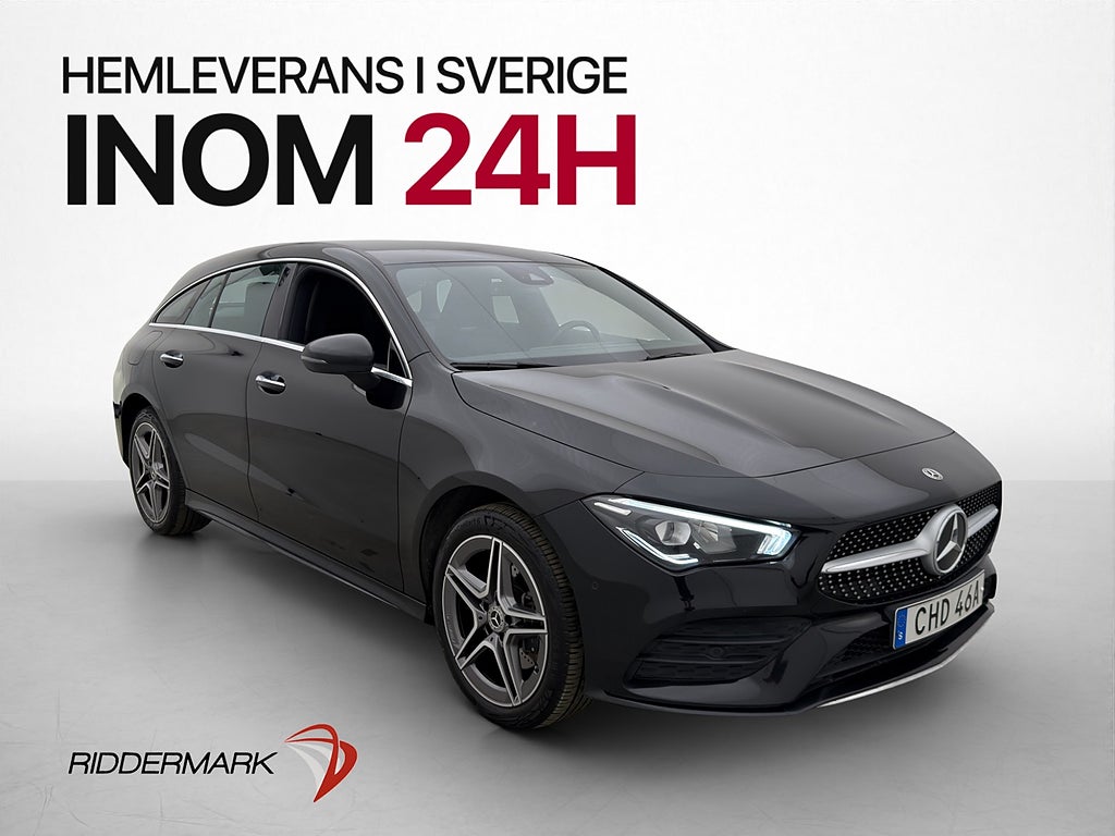 Mercedes-Benz CLA 250e AMG LaddHybrid 0.14l/mil MOMS Navi