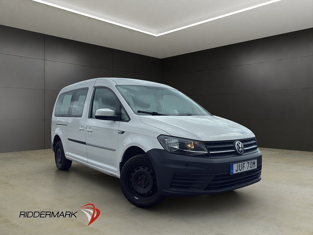 Volkswagen Caddy Maxi Life 7-Sits M/K-Värmare Drag PDC Moms