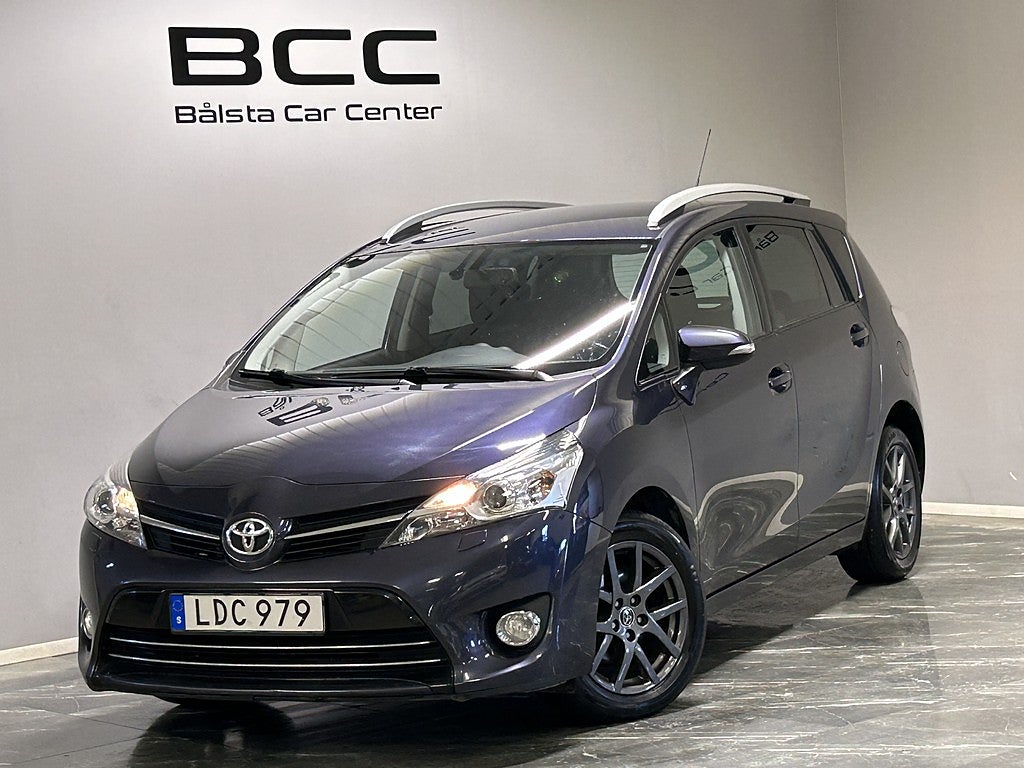 Toyota Verso 1.6 Edition 7-Sits Kamera Ny besiktigad Euro 6 111hk