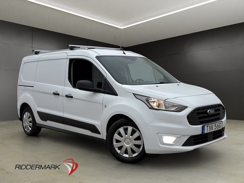 Ford Transit Connect LWB Fjärr-Värm Kamera Drag V-Inre Moms