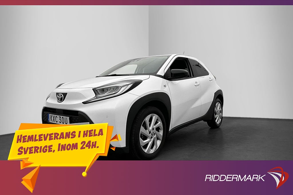 Toyota Aygo X 1.0 82hk Play Kamera Sensorer Lane-Assist