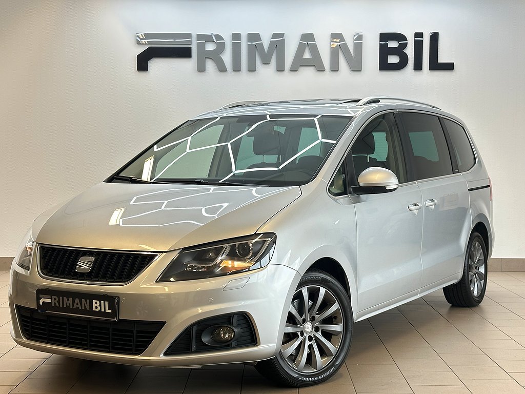 Seat Alhambra 2.0 TDI Style 4Drive Värm Pano El-dörr 7-sit 