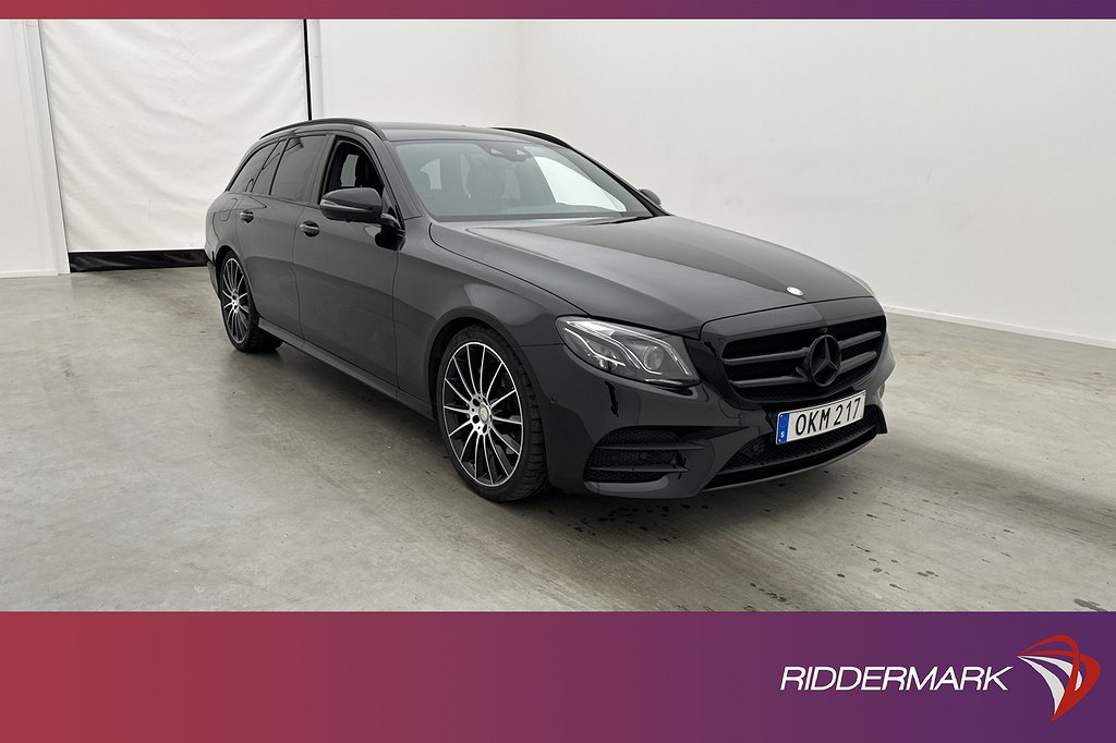 Mercedes-Benz E 220 T d 194hk AMG Wide 360° HUD Navi Drag