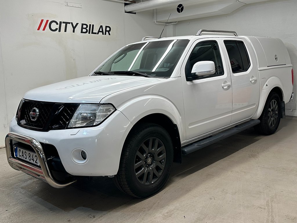 Nissan Navara Dubbelhytt 2.5 dCi 4x4 Drag Backkamera,Momsbil