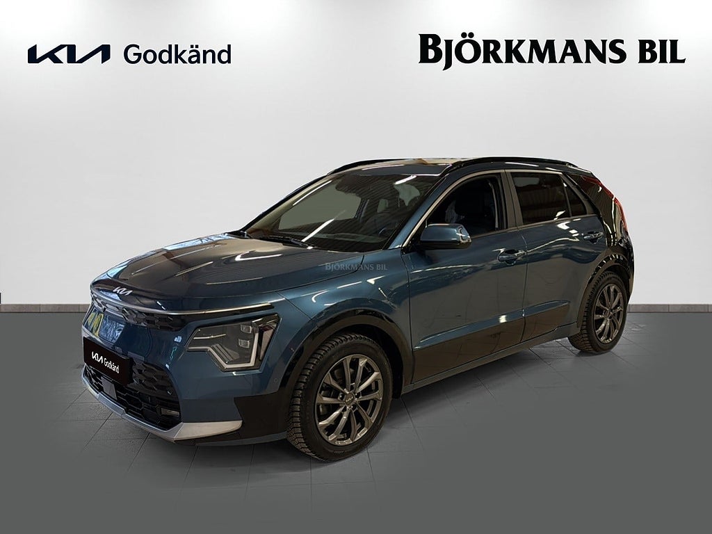 Kia Niro EV ADVANCE PLUS SVART C-STOLPE SOLLUCKA