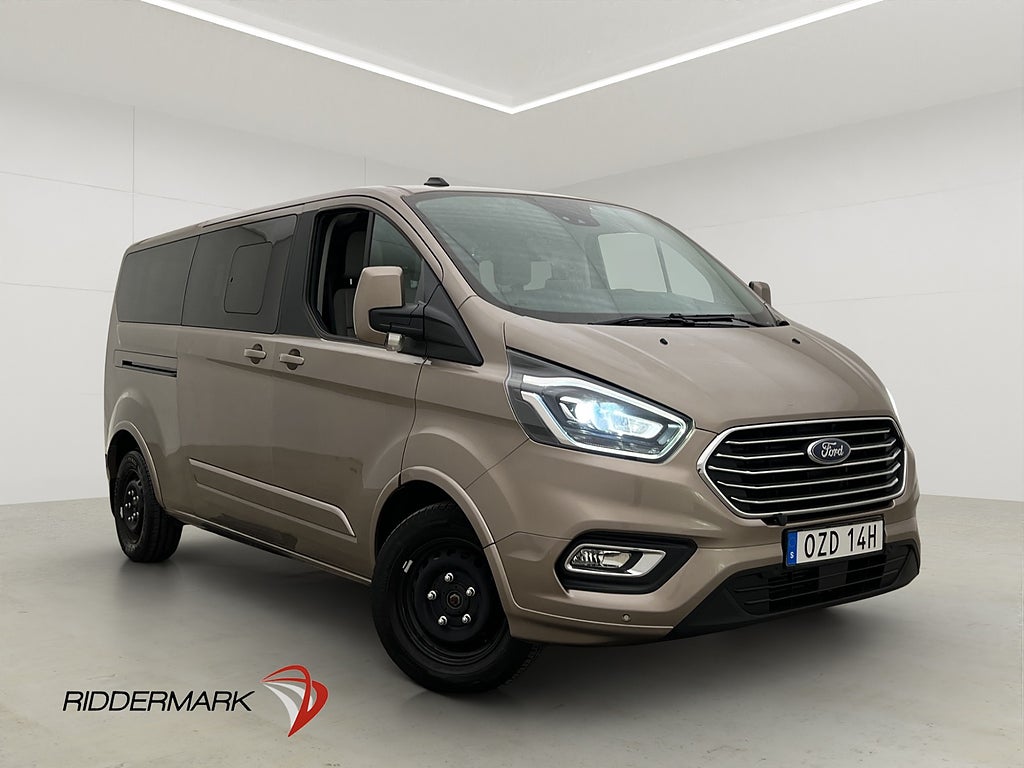 Ford Tourneo Custom Titanium Lång Värm Drag CARPLAY B-Kamera