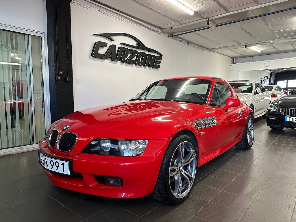 BMW Z3 1.8 Roadster 115hk Hardtop Nybesiktigad Top Notch