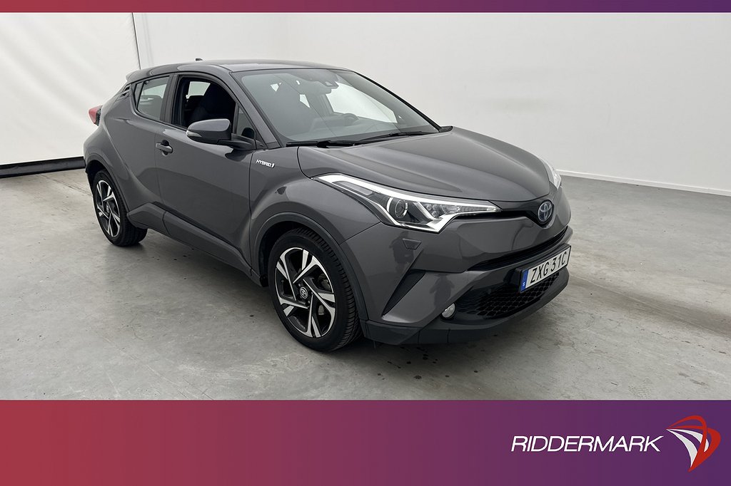 Toyota C-HR Hybrid 122hk Active Kamera Adaptiv-fart Välserv