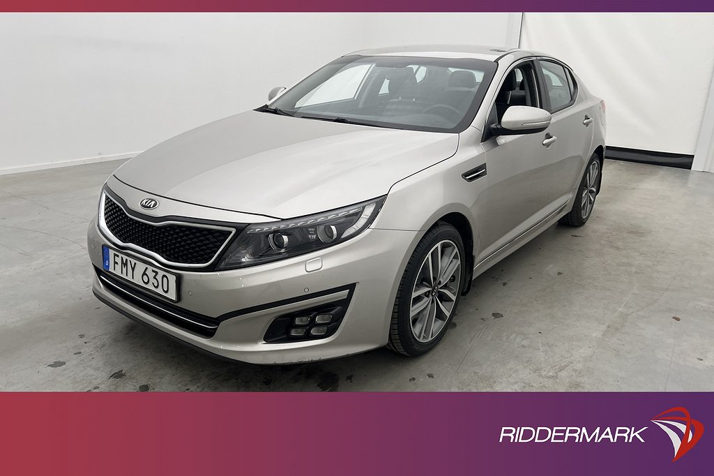 Kia Optima 1.7 CRDi 136hk Advance Sensorer Halvskinn Elstol