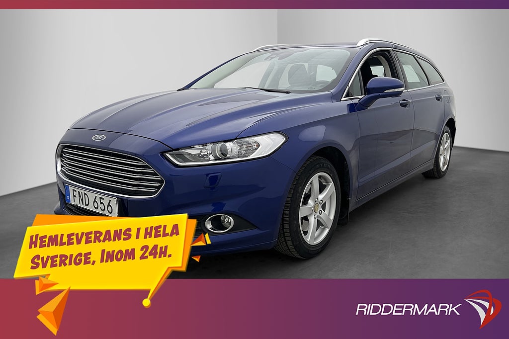 Ford Mondeo 1.5 EcoBoost 160hk Trend Bluetooth Farthållare