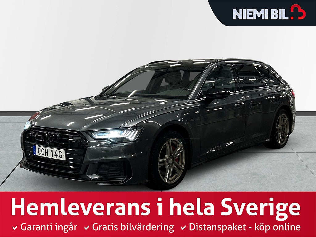 Audi A6 55 TFSI e Quattro S Line S&V-hjul/Matrix/B&O/Pano/Drag