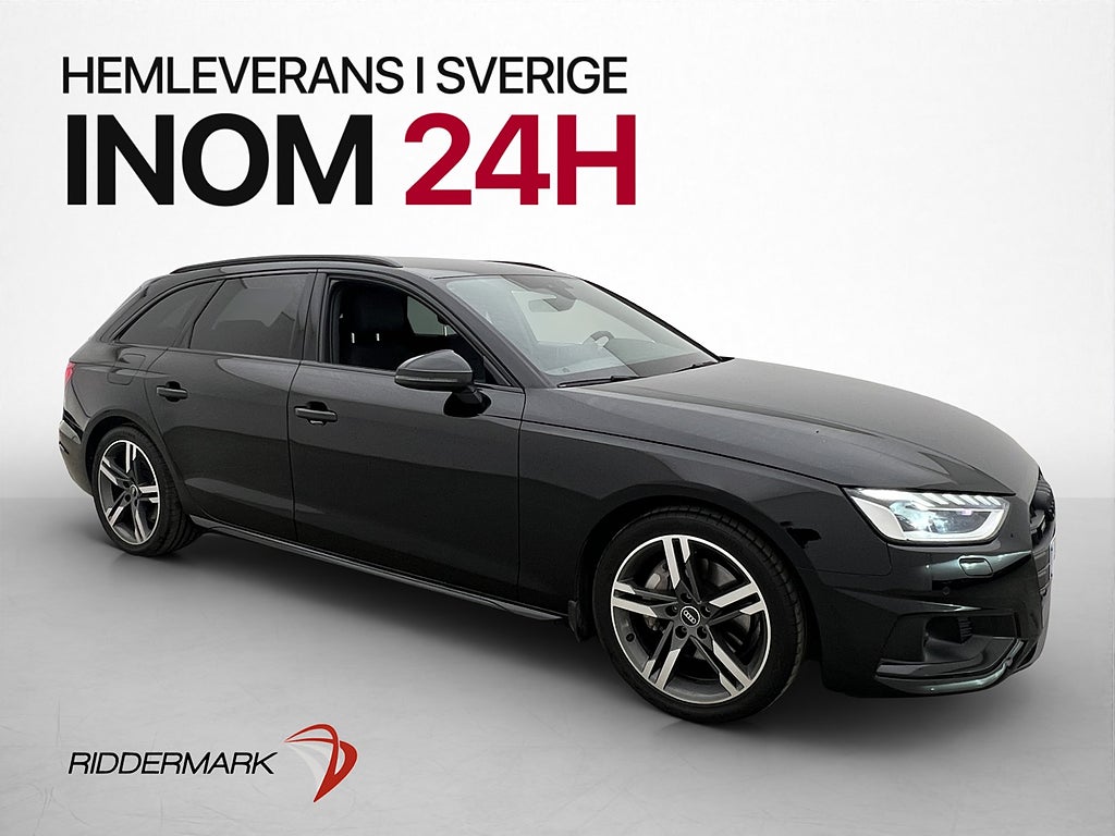 Audi A4 40 TFSI MHEV Quattro P-Värmare Kamera Drag Navi