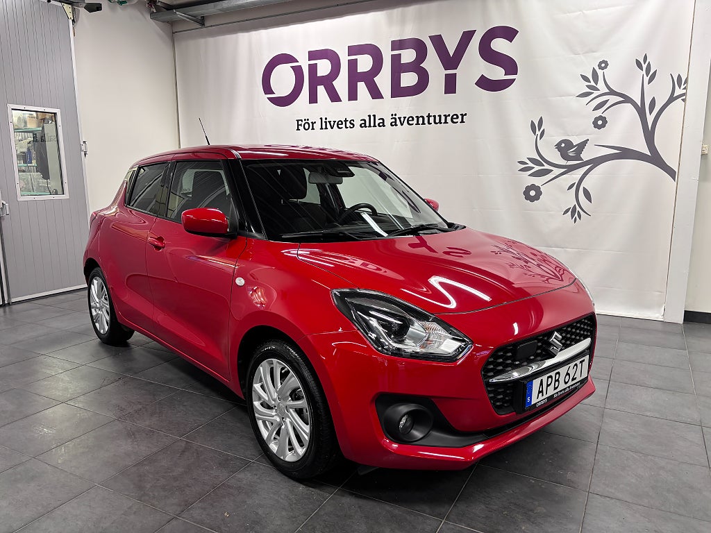 Suzuki Swift 1.2 AUT Euro 6 Drag, 1 ägare , v-hjul B-kamera 