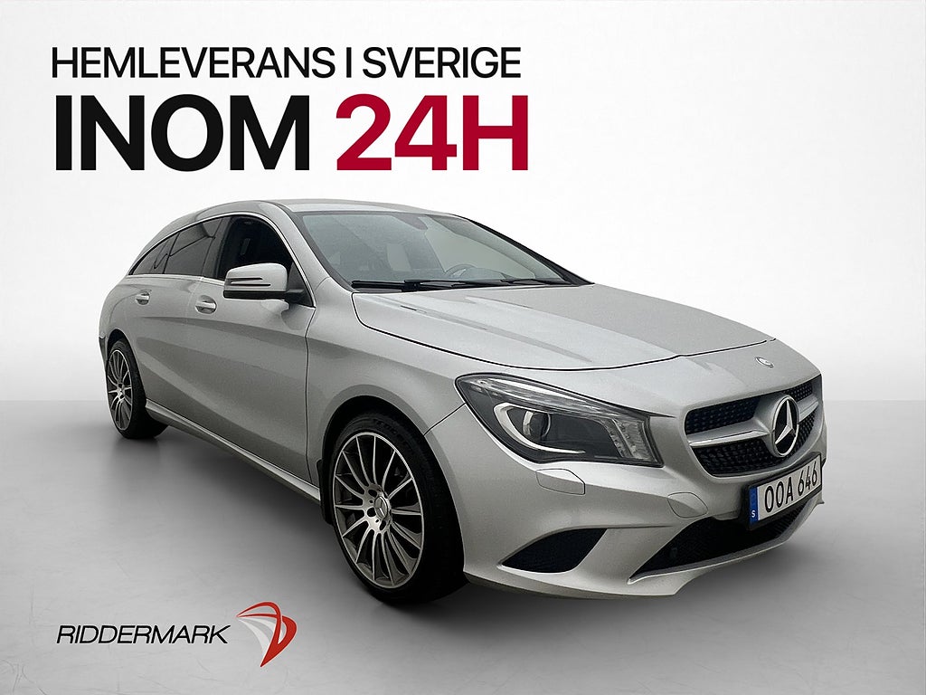 Mercedes-Benz CLA 200  Shooting Brake Drag Kamera M-värmare