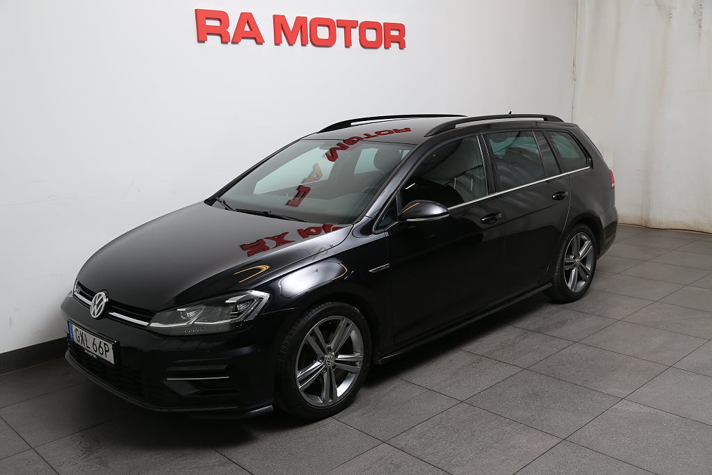 Volkswagen Golf 1,5 TSI R-Line DSG Sportscombi Cockpit Värmare Drag 2019