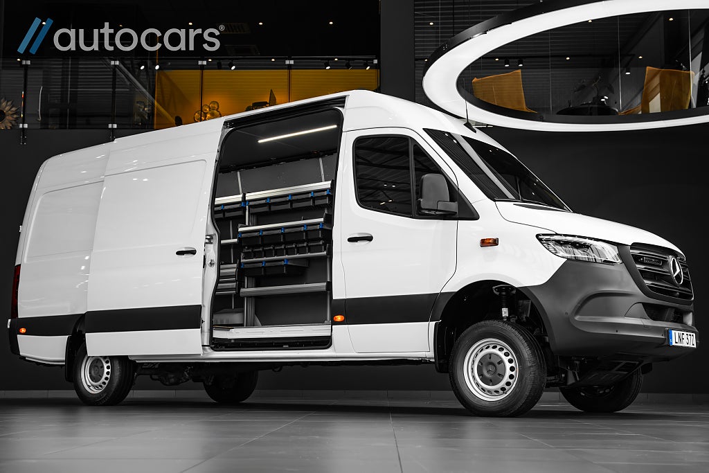 Mercedes-Benz Sprinter 319 CDI 4x4 9G|Leasbar|Inredning|Se utr!