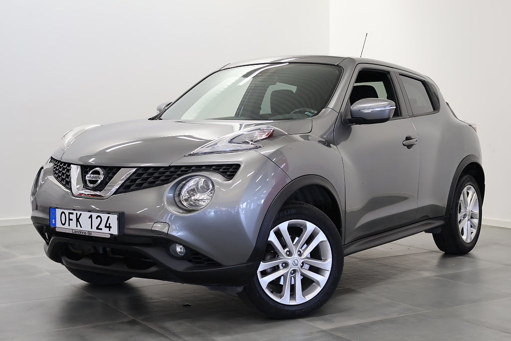 Nissan Juke 1.6 XTRONIC-CVT N-Connecta V-Hjul M-Värm NyServ 1Ägare